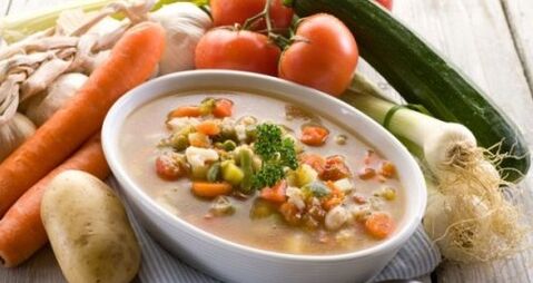 juha od povrća-pire za gastritis